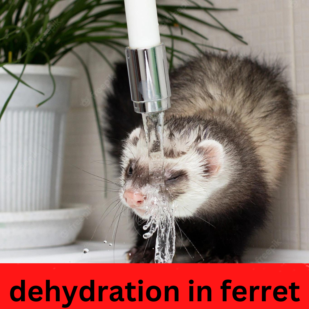 dehydration in ferret